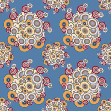 Kabarcıklar, doku ile sorunsuz arka plan