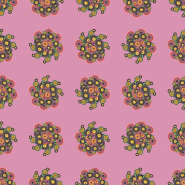 Kabarcıklar, doku ile sorunsuz arka plan