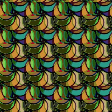 soyut geometrik renk desenli vektör çizimi