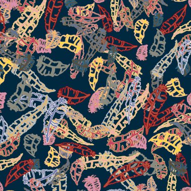 Tüyler, vektör çizim ile zemin 