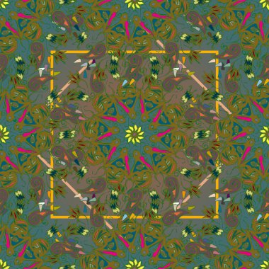 Arkaplan için soyut geometrik renkli desen. vektör illüstrasyonu 