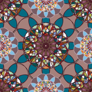  soyut geometrik Dikişsiz desen arka planı için