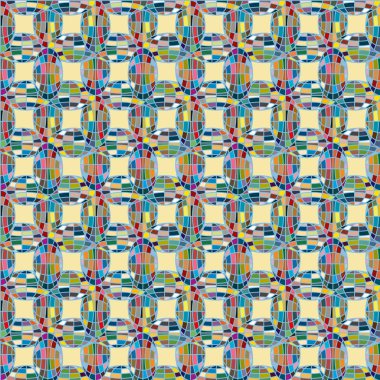 Renk seamless modeli ile işbirliği dünya küre.