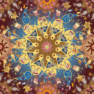 Arkaplan için soyut geometrik renkli desen. vektör illüstrasyonu 