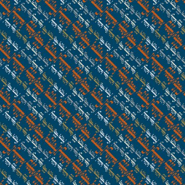 Arapça metin mutlu tatil çok renkli seamless modeli.