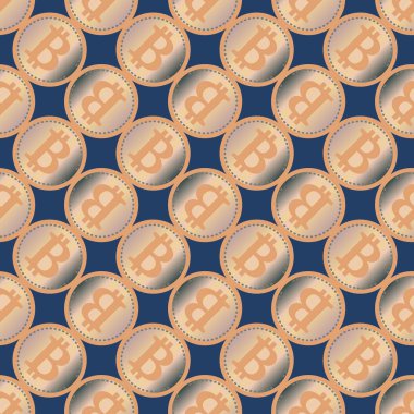 bitcoins parlak parlak pahalı sikkeleri ile Seamless modeli 