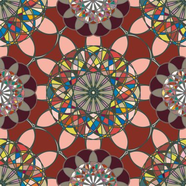  soyut geometrik Dikişsiz desen arka planı için