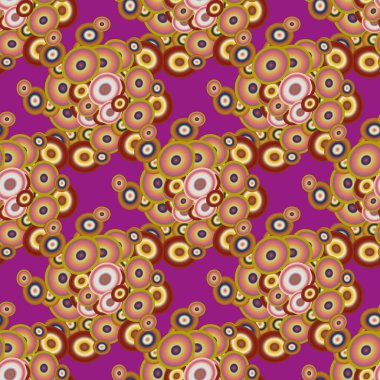 Kabarcıklar, doku ile sorunsuz arka plan