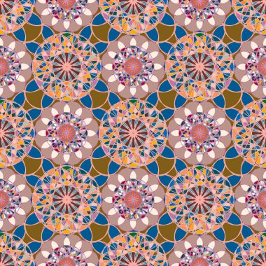  soyut geometrik Dikişsiz desen arka planı için