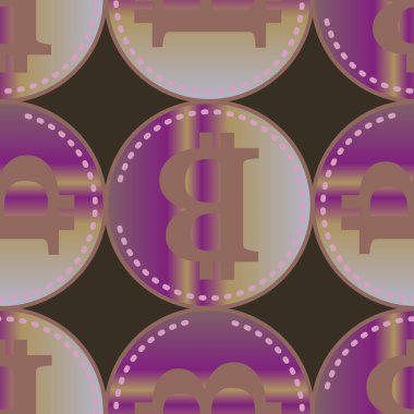 bitcoins parlak parlak pahalı sikkeleri ile Seamless modeli 