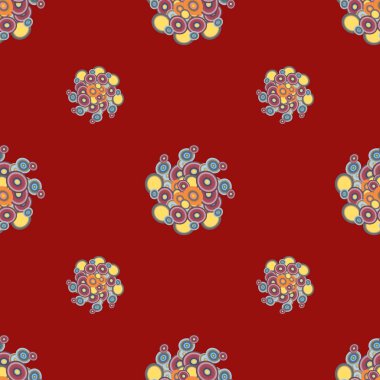 Kabarcıklar, doku ile sorunsuz arka plan