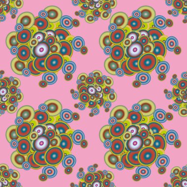 Kabarcıklar, doku ile sorunsuz arka plan