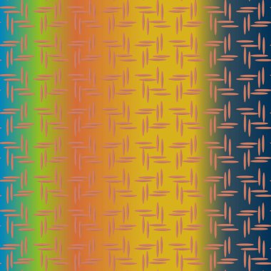 Oluklu Metal Dikişsiz desen vektör çizim.