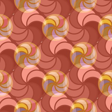 soyut geometrik renk desenli vektör çizimi