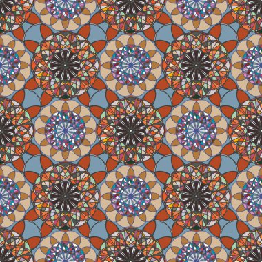  soyut geometrik Dikişsiz desen arka planı için