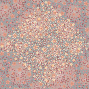 Arka plan için yıldız ile soyut geometrik renkli desen.