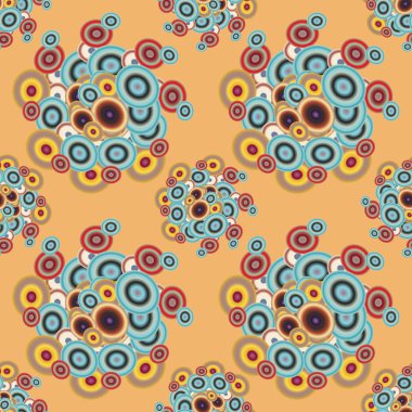 Kabarcıklar, doku ile sorunsuz arka plan