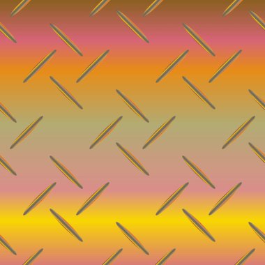 Oluklu Metal seamless modeli. Vektör çizim 