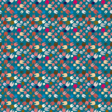 Çok renkli diş parlak Dikişsiz desen arka planı için.