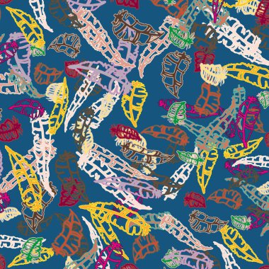 Tüyler, vektör çizim ile zemin 