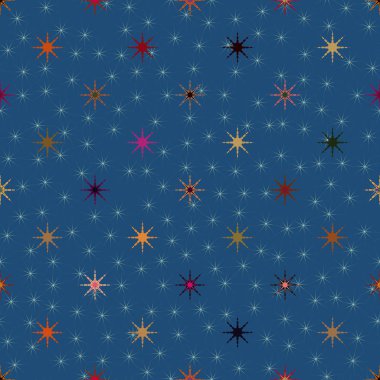 Arka plan için yıldız ile soyut geometrik renkli desen.