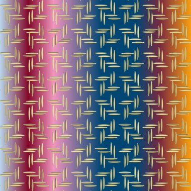 Oluklu Metal Dikişsiz desen vektör çizim.