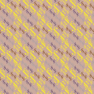 Arapça metin mutlu tatil çok renkli seamless modeli.