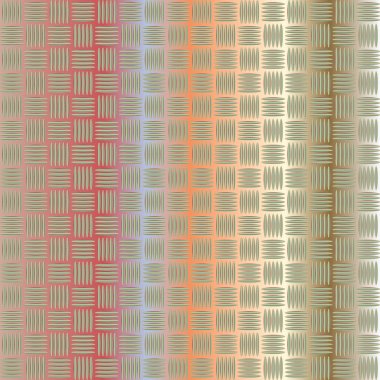 Oluklu Metal seamless modeli. Vektör çizim 