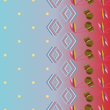 kiraz seamless modeli. Tekstil Ambalaj ve duvar kağıtları için iyi.