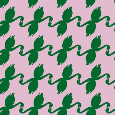 Kuğu renkli parlak seamless modeli