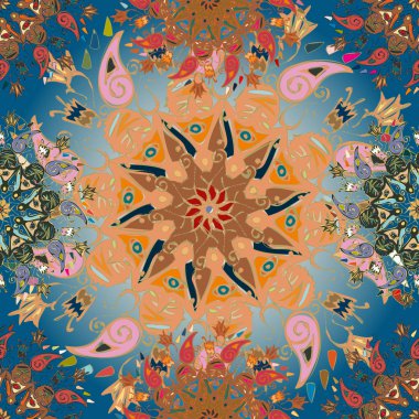 Arkaplan için soyut geometrik renkli desen. vektör illüstrasyonu 