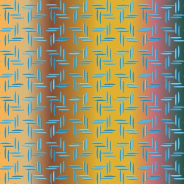 Oluklu Metal Dikişsiz desen vektör çizim.