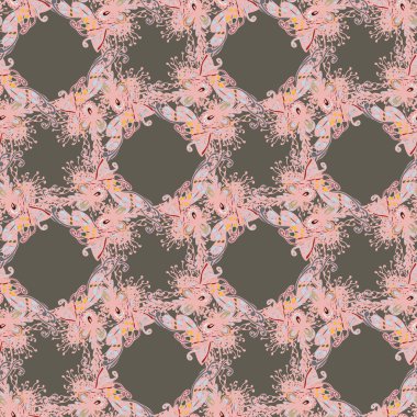 Soyut renkli Dikişsiz desen arka planı için. 