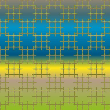 Oluklu Metal seamless modeli. Vektör çizim 