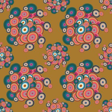 Kabarcıklar, doku ile sorunsuz arka plan