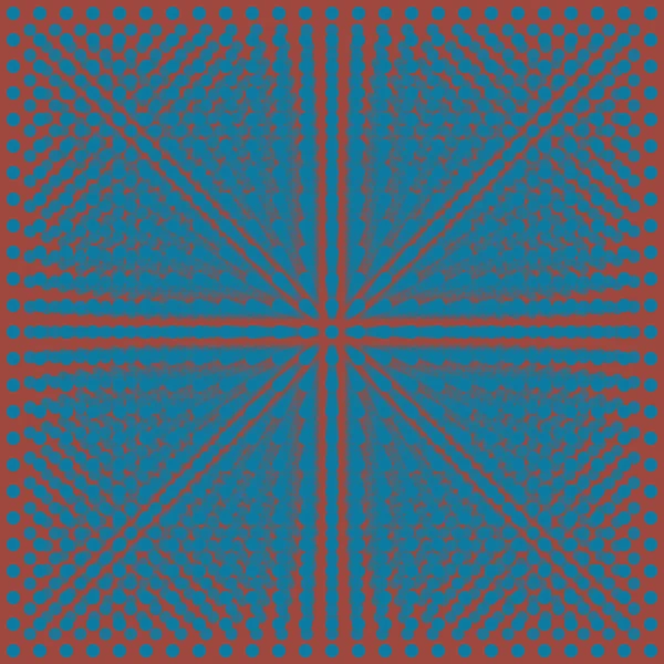 抽象的な幾何学的なドット カラフルな背景パターン — ストックベクタ