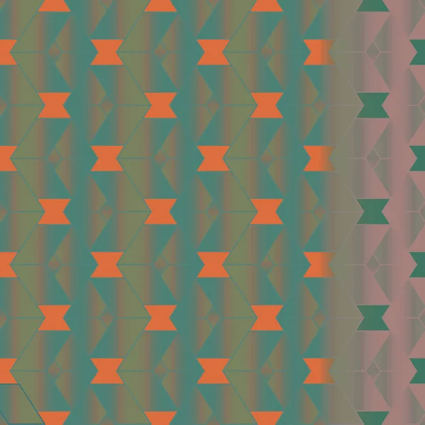 Memphis Stil Abstrakten Hintergrund Geometrisches Nahtloses Muster — Stockvektor