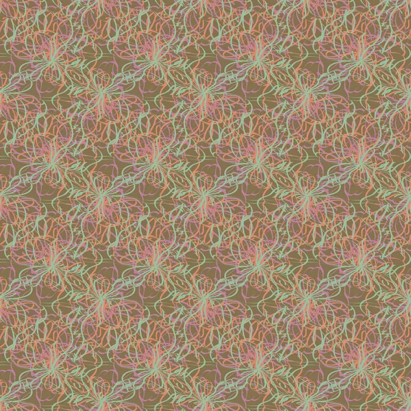 Багатобарвні Луки Стрічки Яскравий Безшовний Візерунок — стоковий вектор