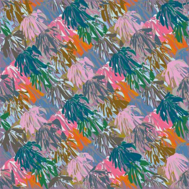 Soyut geometrik renkli seamless modeli, arka plan