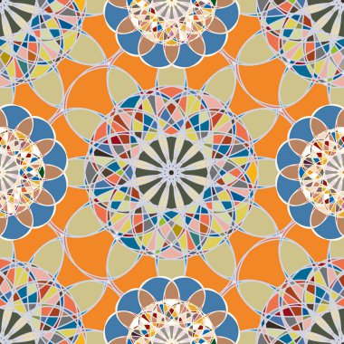  soyut geometrik Dikişsiz desen arka planı için