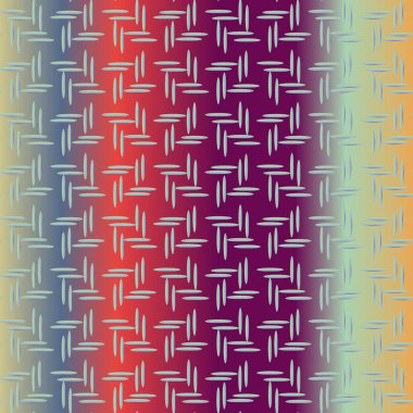 Oluklu Metal Dikişsiz desen vektör çizim.