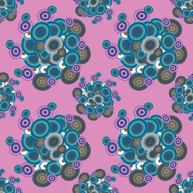 Kabarcıklar, doku ile sorunsuz arka plan