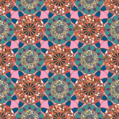  soyut geometrik Dikişsiz desen arka planı için