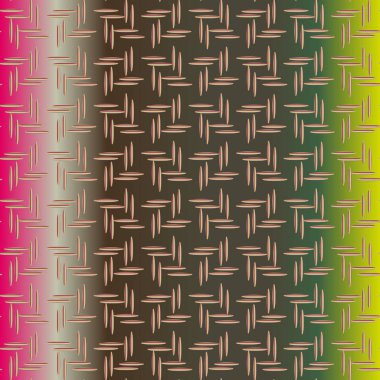 Oluklu Metal Dikişsiz desen vektör çizim.