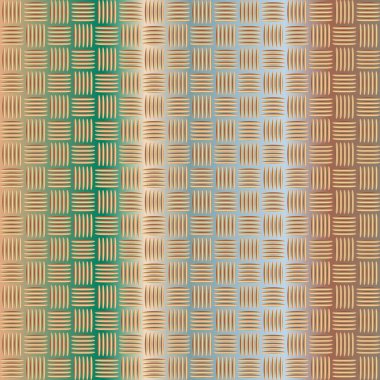 Oluklu Metal seamless modeli. Vektör çizim 