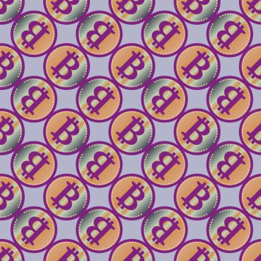 bitcoins parlak parlak pahalı sikkeleri ile Seamless modeli 