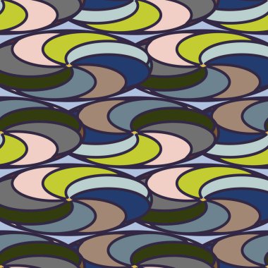 soyut geometrik renk desenli vektör çizimi