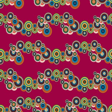 Kabarcıklar, doku ile sorunsuz arka plan