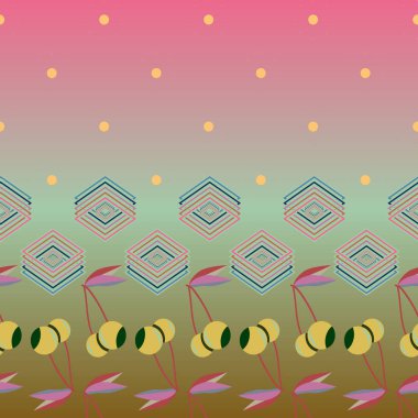 kiraz seamless modeli. Tekstil Ambalaj ve duvar kağıtları için iyi.