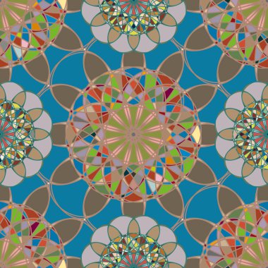  soyut geometrik Dikişsiz desen arka planı için